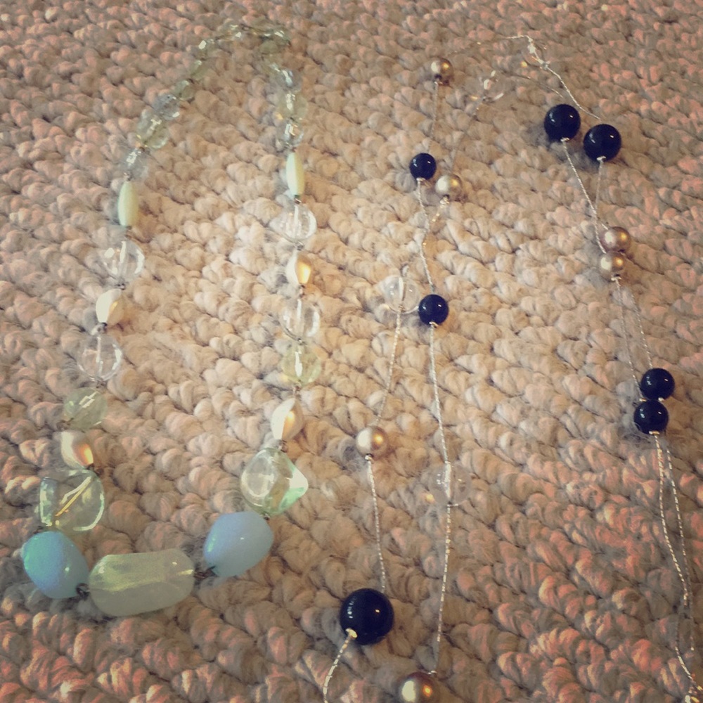 Long necklaces